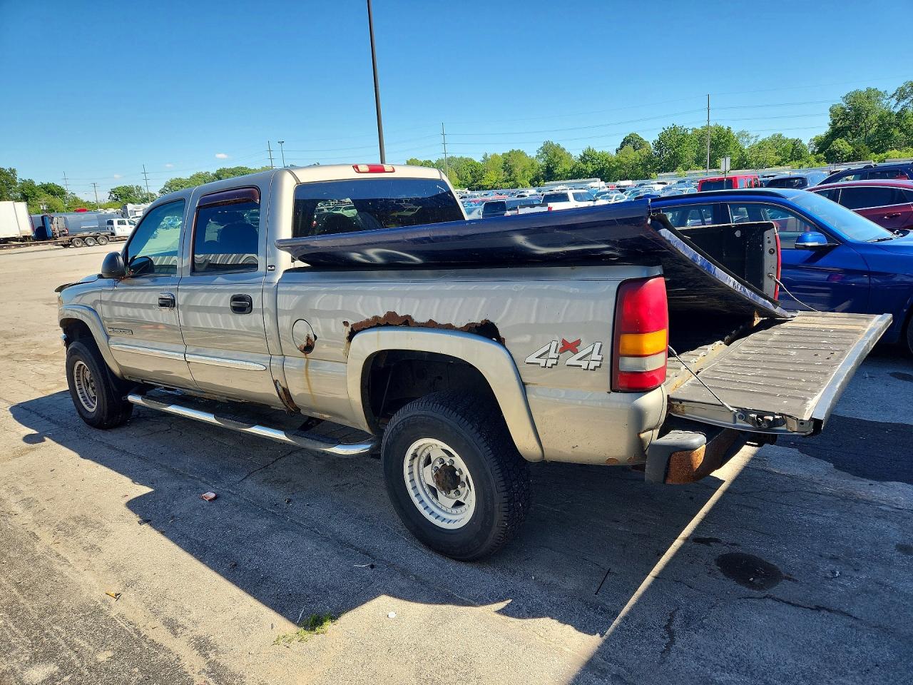 2003 Gmc Sierra K2500 Heavy Duty Tan vin: 1GTHK23U73F129040