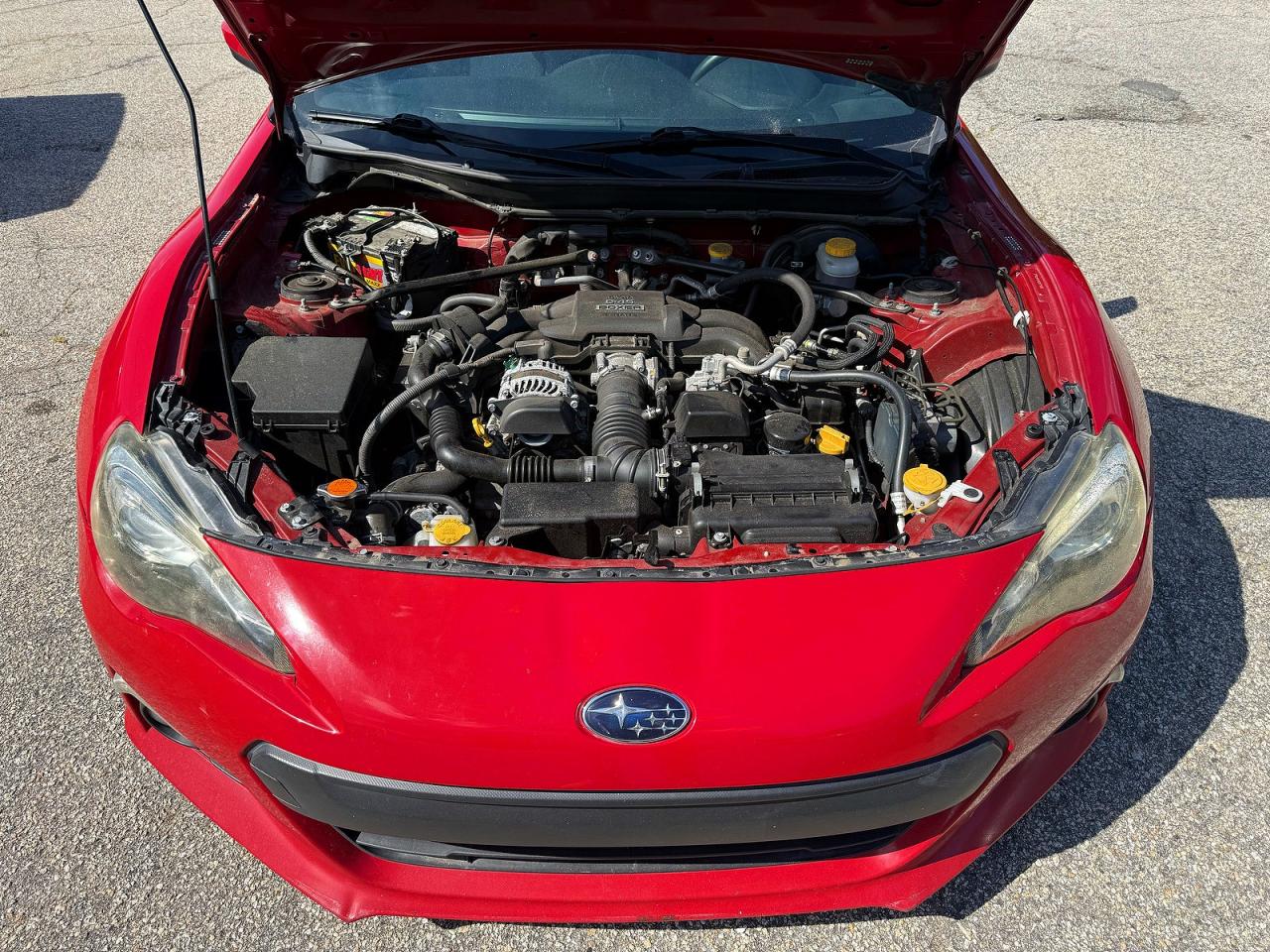 2014 Subaru Brz 2.0 Limited Red vin: JF1ZCAC18E9602291