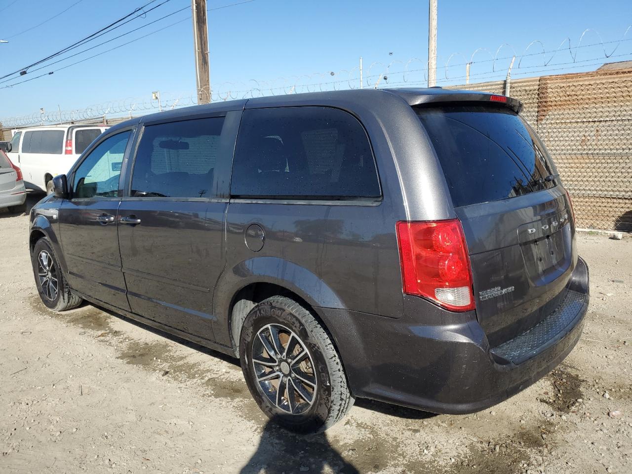 2014 Dodge Grand Caravan Se Gray vin: 2C4RDGBG6ER404920