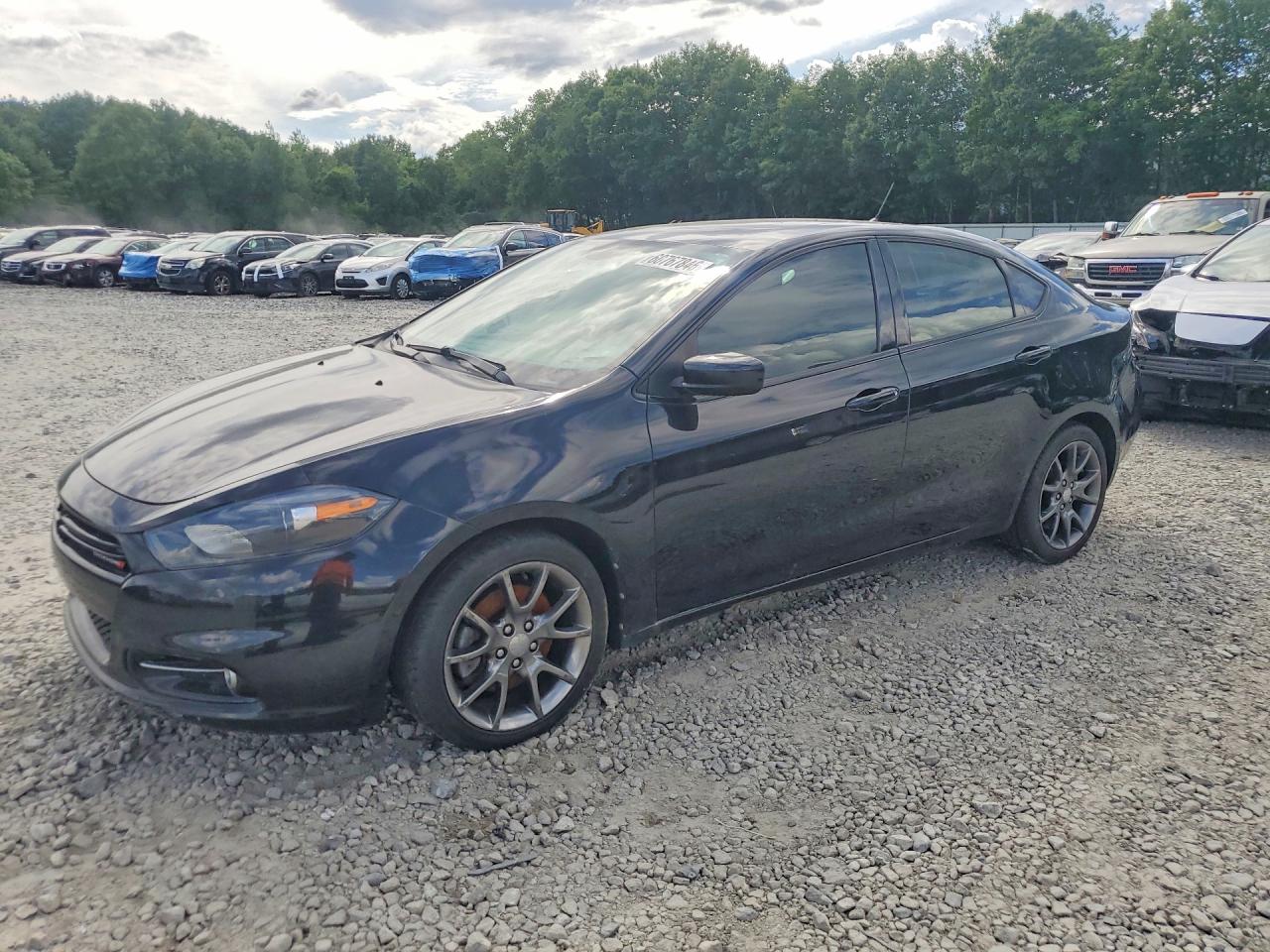 2013 Dodge Dart Sxt Black vin: 1C3CDFBH4DD158075