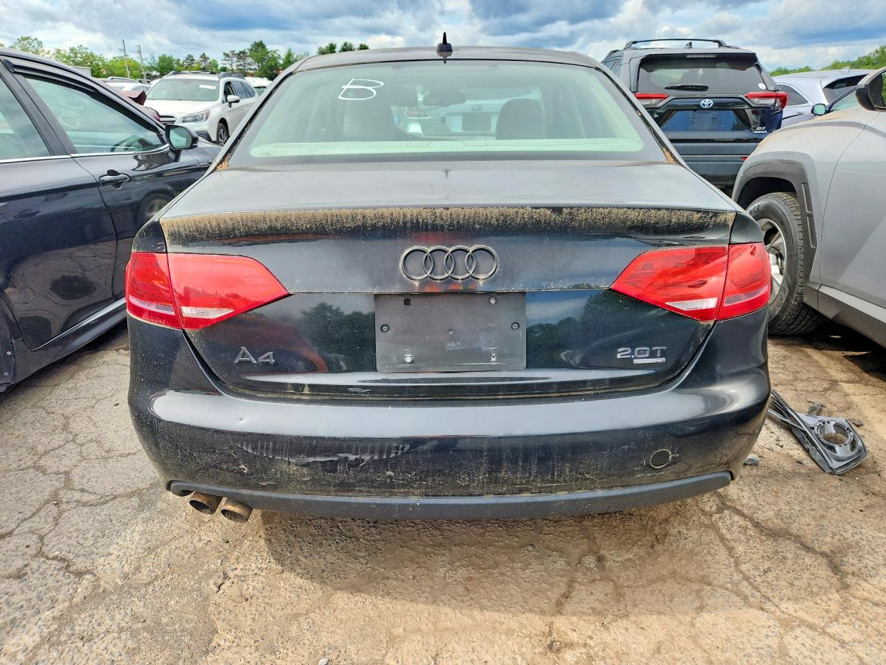2009 Audi A4 Premium Plus Черный vin: WAUSF78K09N054904