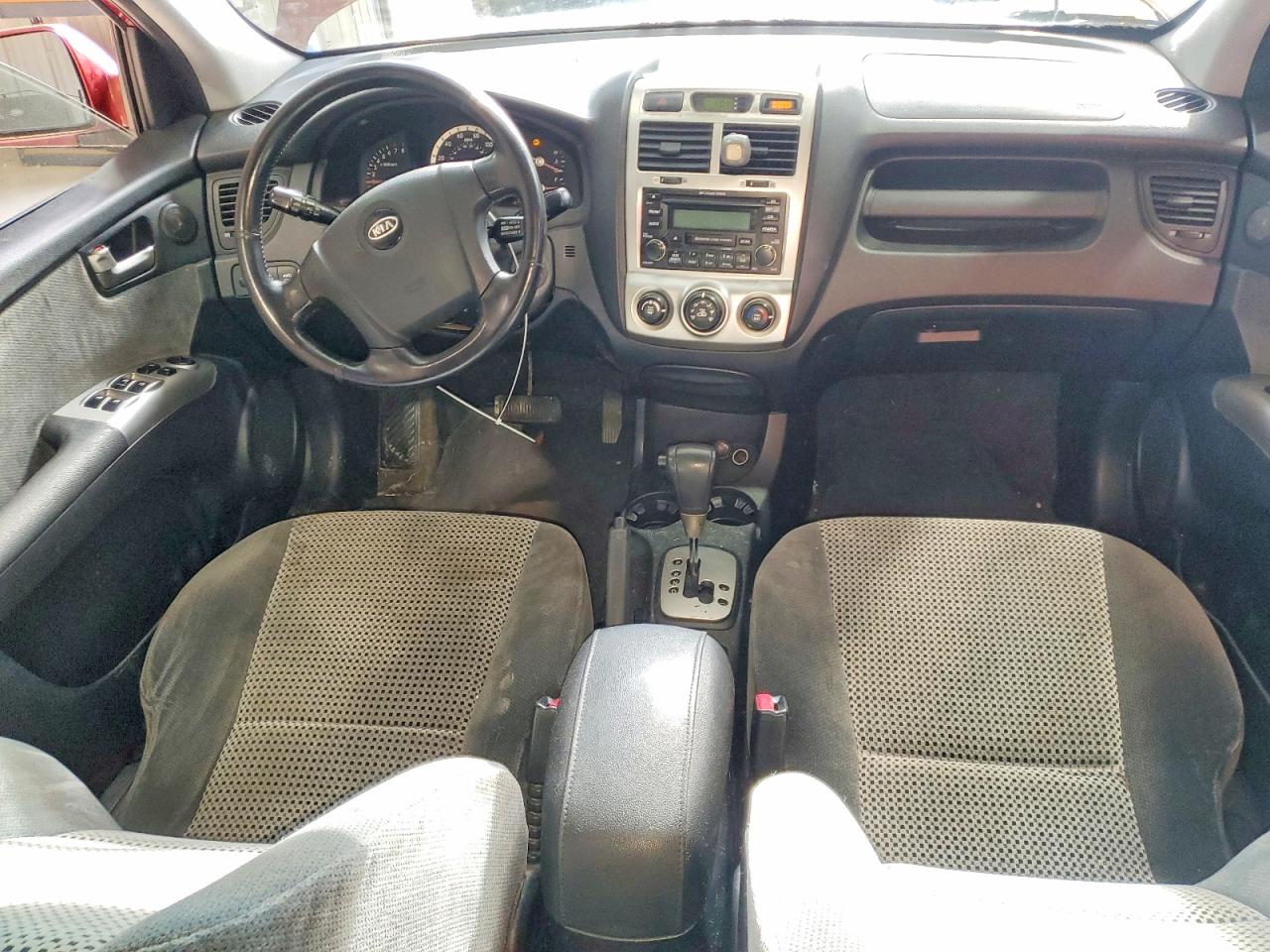 2005 Kia Sportage Red vin: KNDJE723157062253