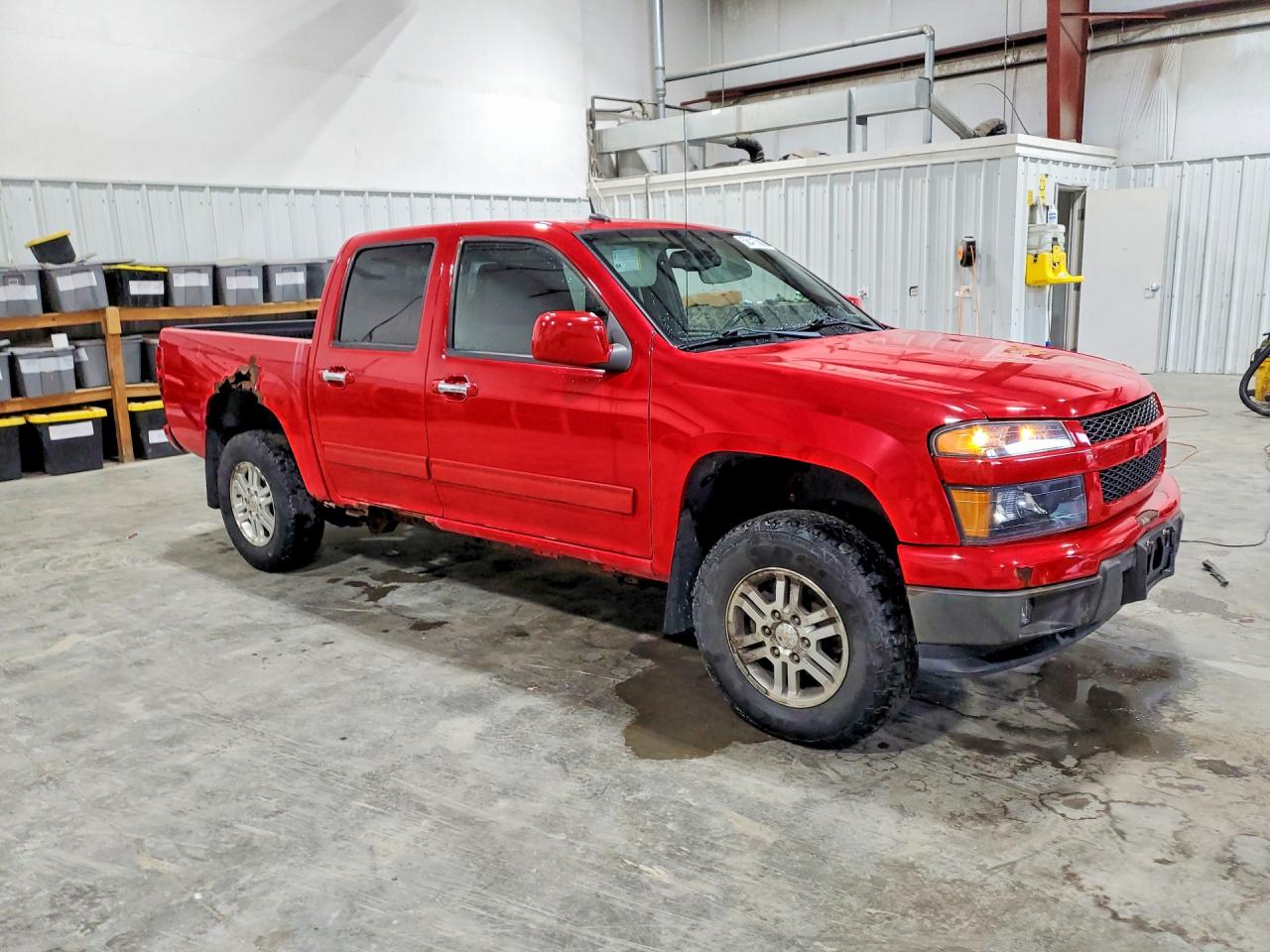 2012 Chevrolet Colorado Lt Red vin: 1GCHTCFEXC8143025