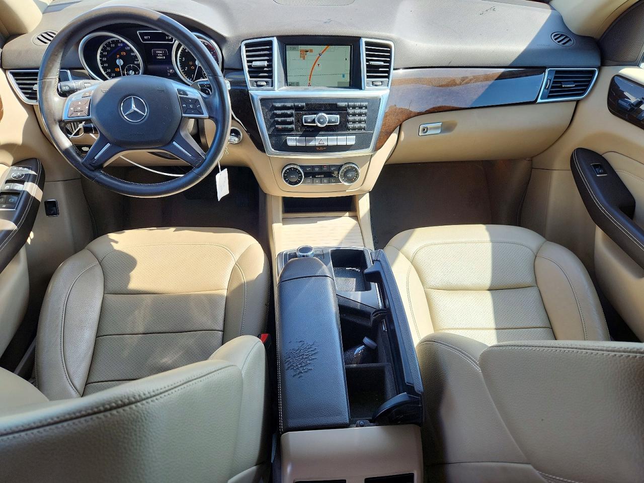 2015 Mercedes-benz Ml 350 White vin: 4JGDA5JB6FA550278