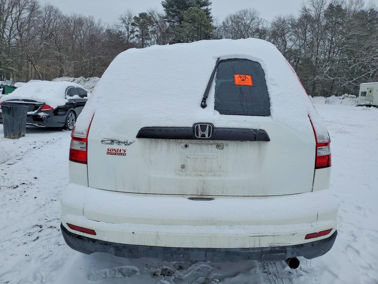 2011 Honda Cr-v Lx White vin: 5J6RE4H38BL072994