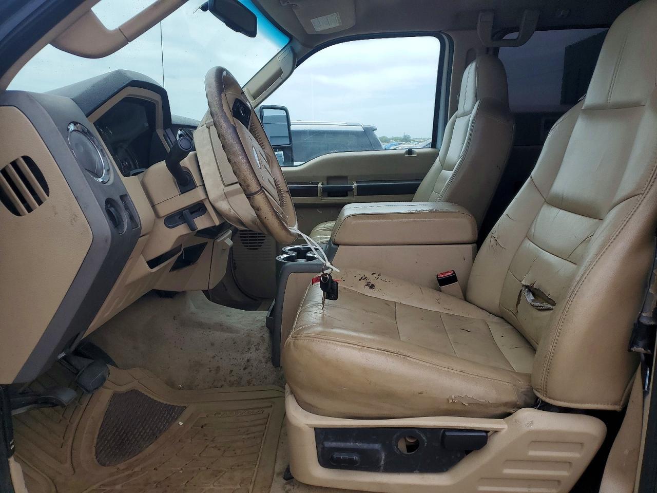 2008 Ford F250 Super Duty White vin: 1FTSW21R08EC64561