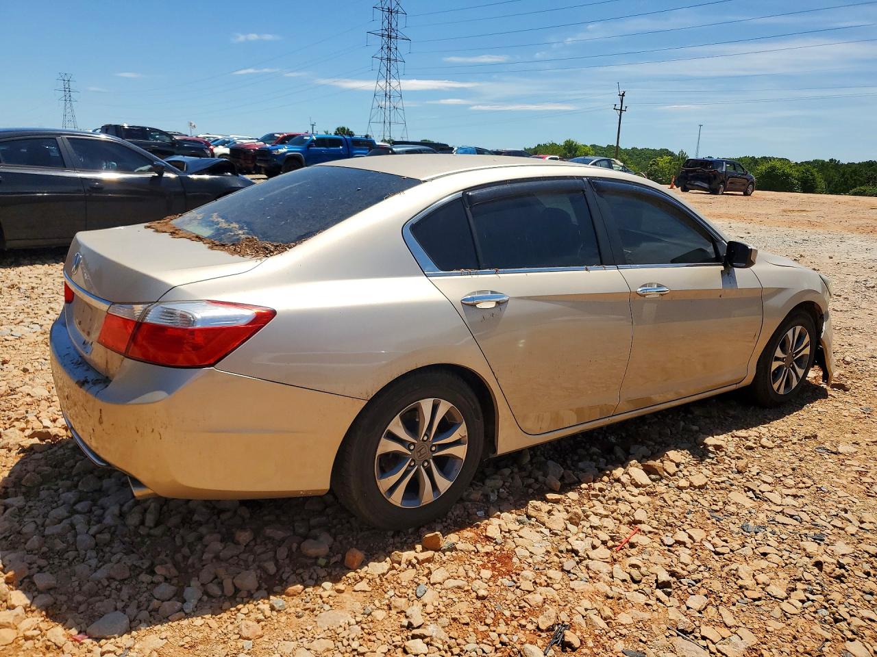 2013 Honda Accord Lx Золотой vin: 1HGCR2F33DA097289