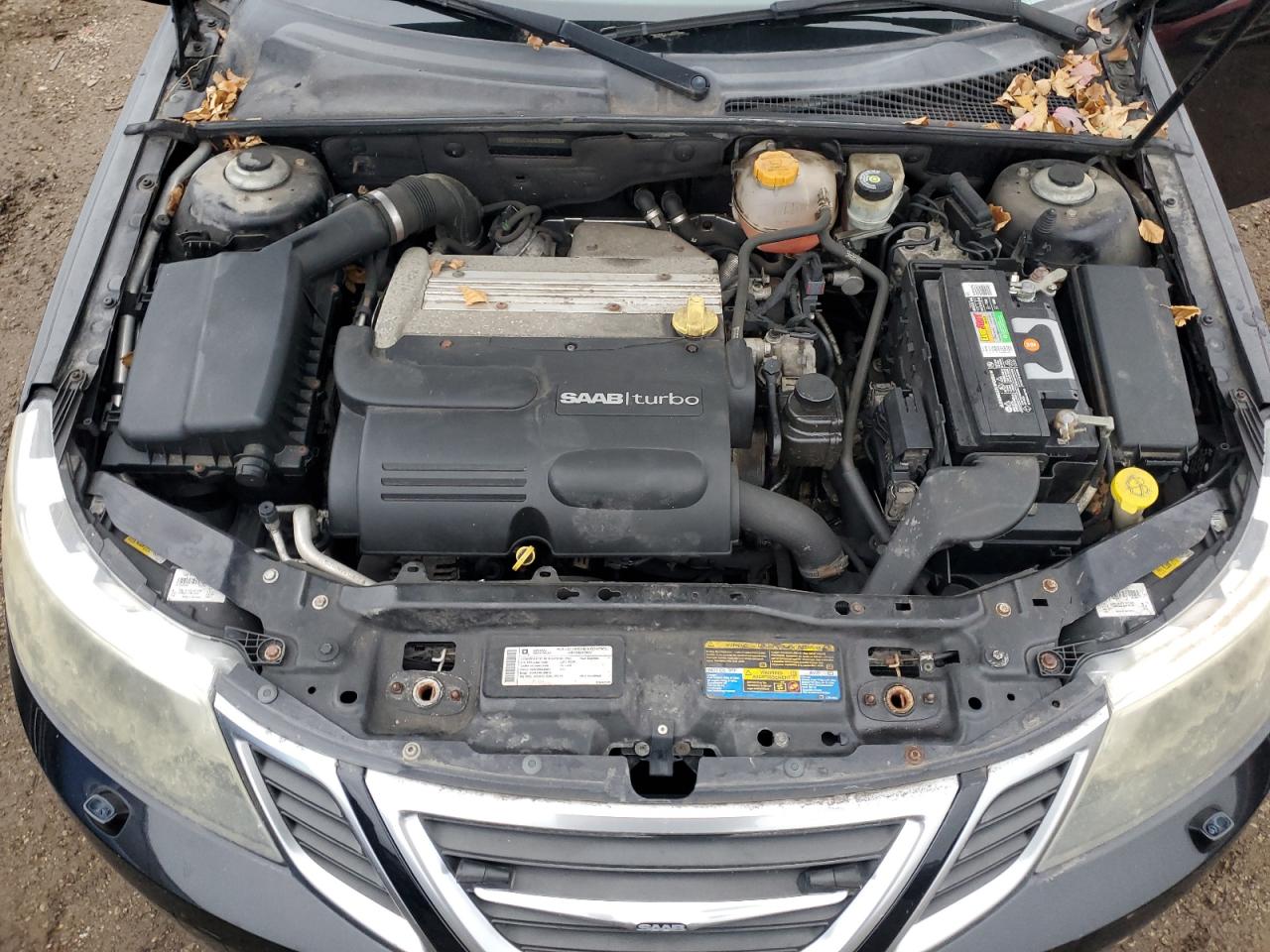 2010 Saab 9-3 Aero Black vin: YS3FC4CY4A1608389