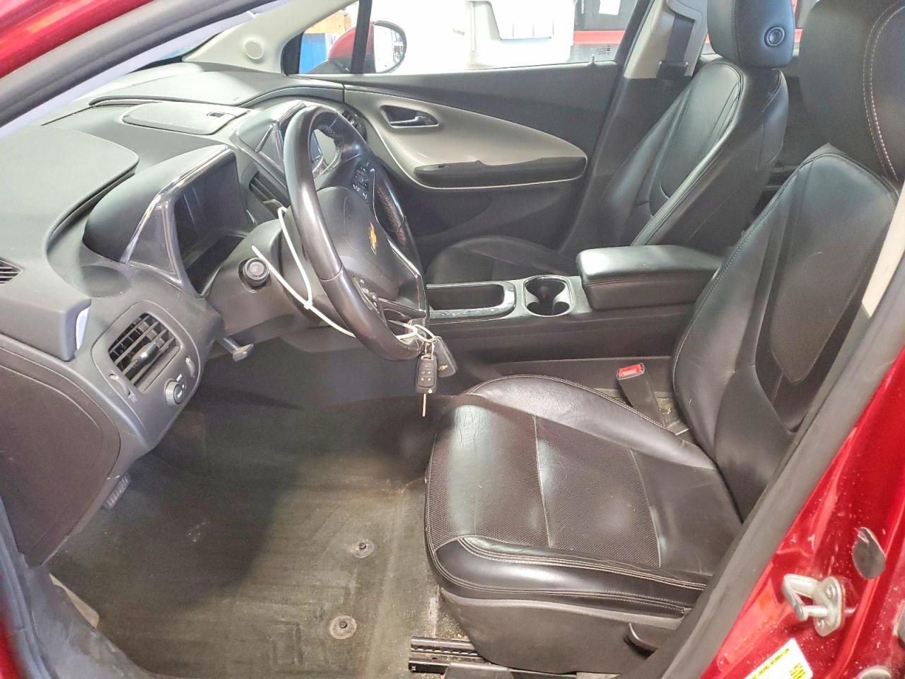 2012 Chevrolet Volt Красный vin: 1G1RD6E45CU110767