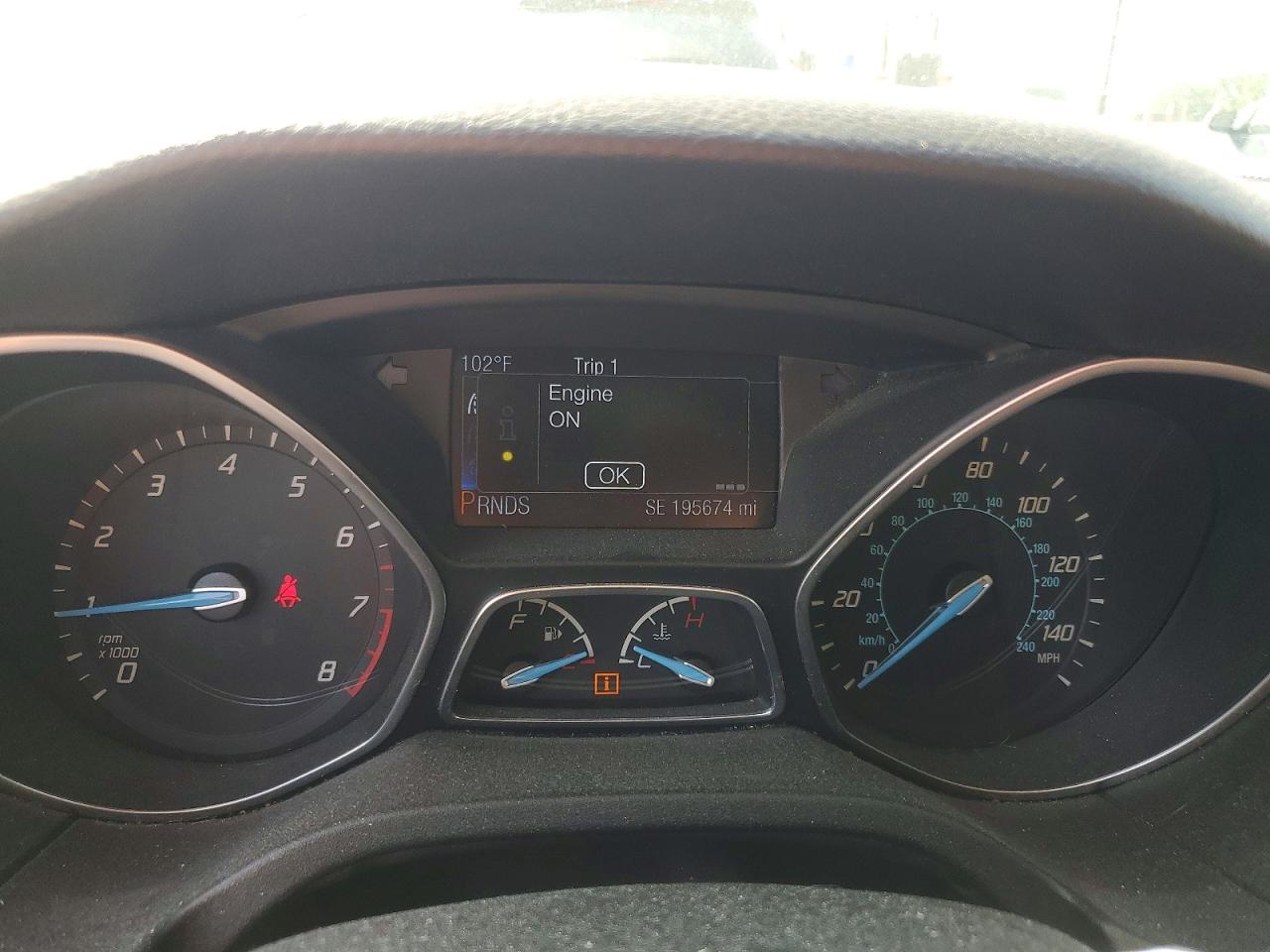 2014 Ford Focus Titanium Blue vin: 1FADP3J27EL232444