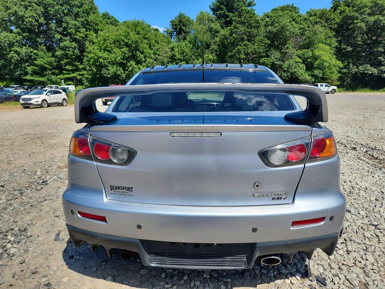 2014 Mitsubishi Lancer Evolution Mr Silver vin: JA32W5FV0EU022361