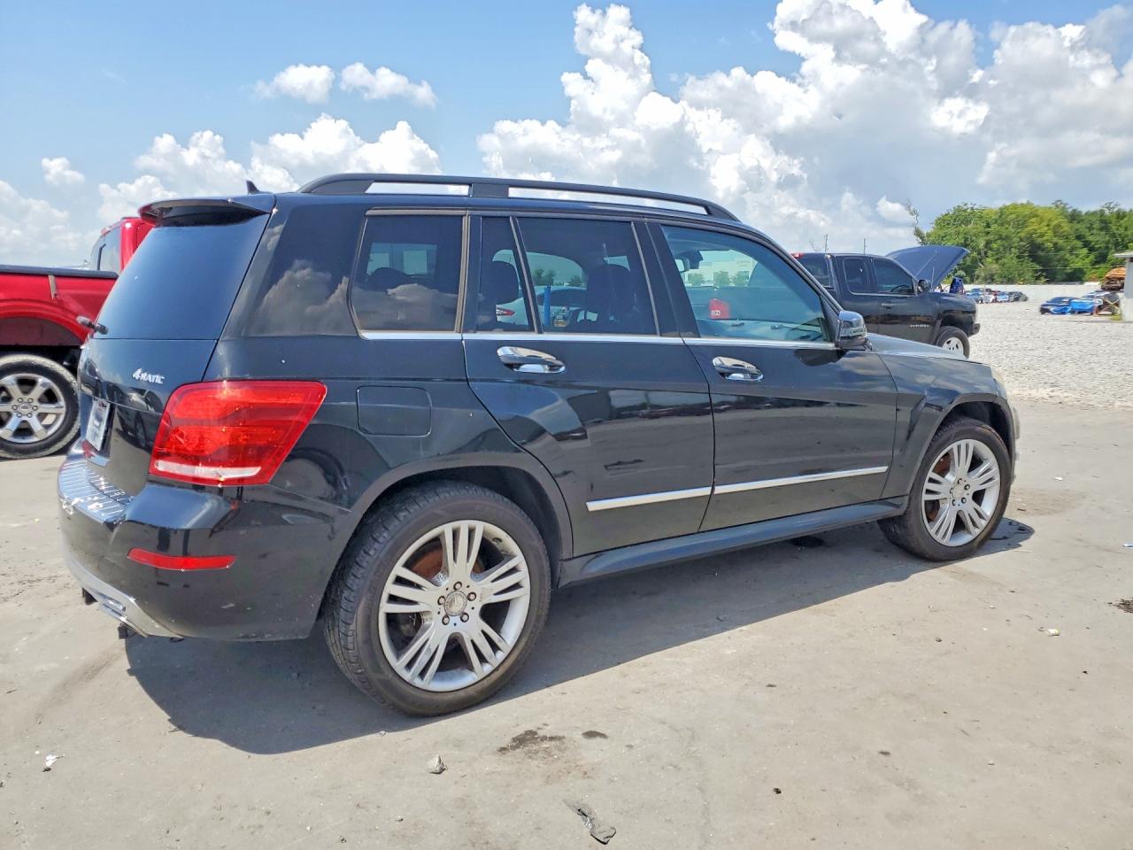 2014 Mercedes-benz Glk 350 4matic Black vin: WDCGG8JB6EG290780