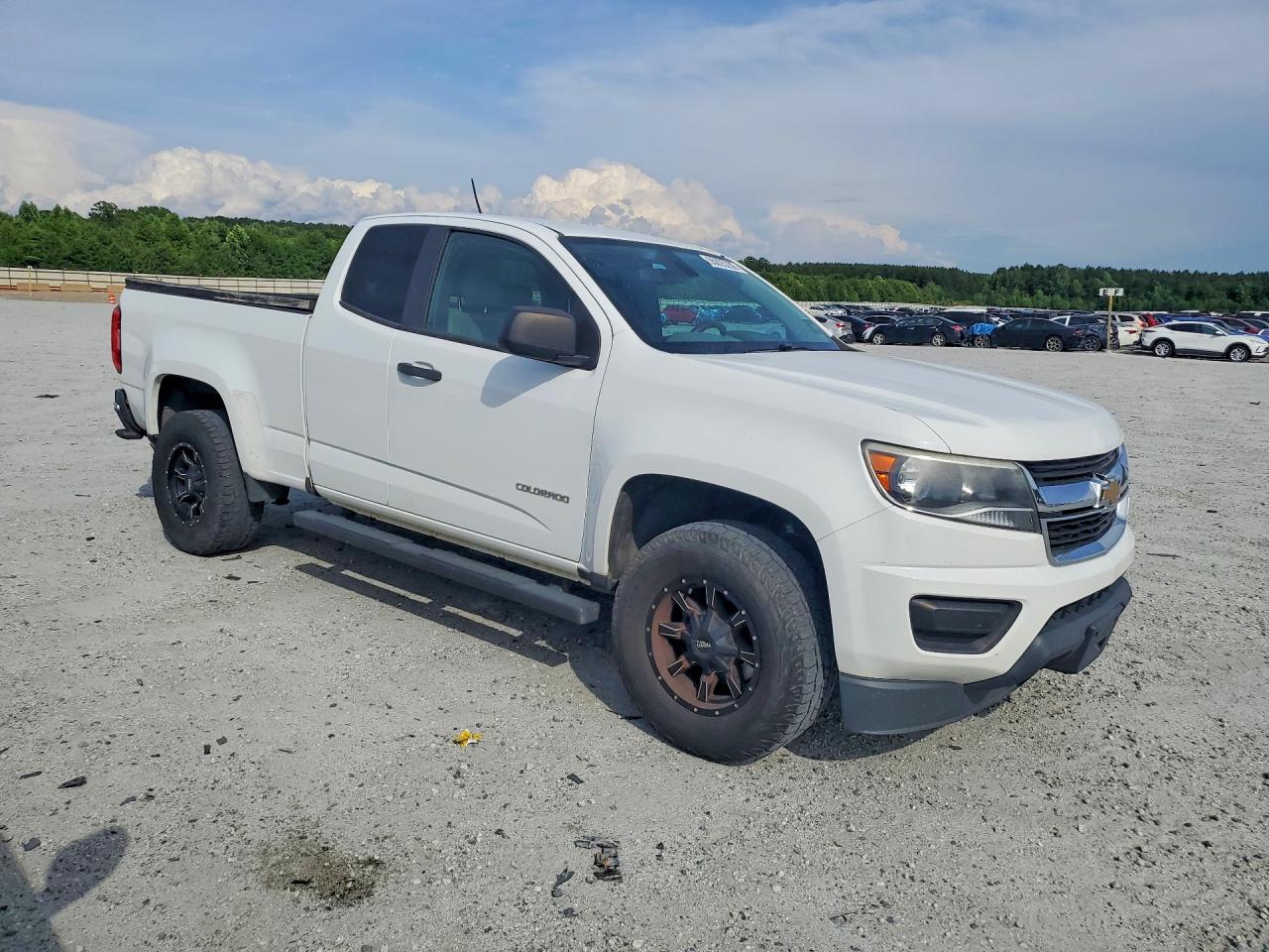 2015 Chevrolet Colorado White vin: 1GCHSAEA5F1201156