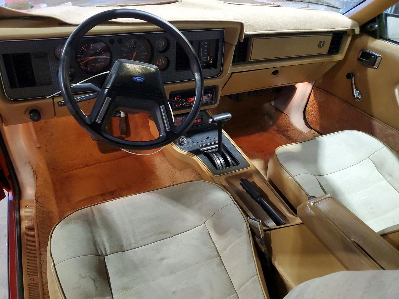 1984 Ford Mustang Glx Красный vin: 1FABP2735EF117972