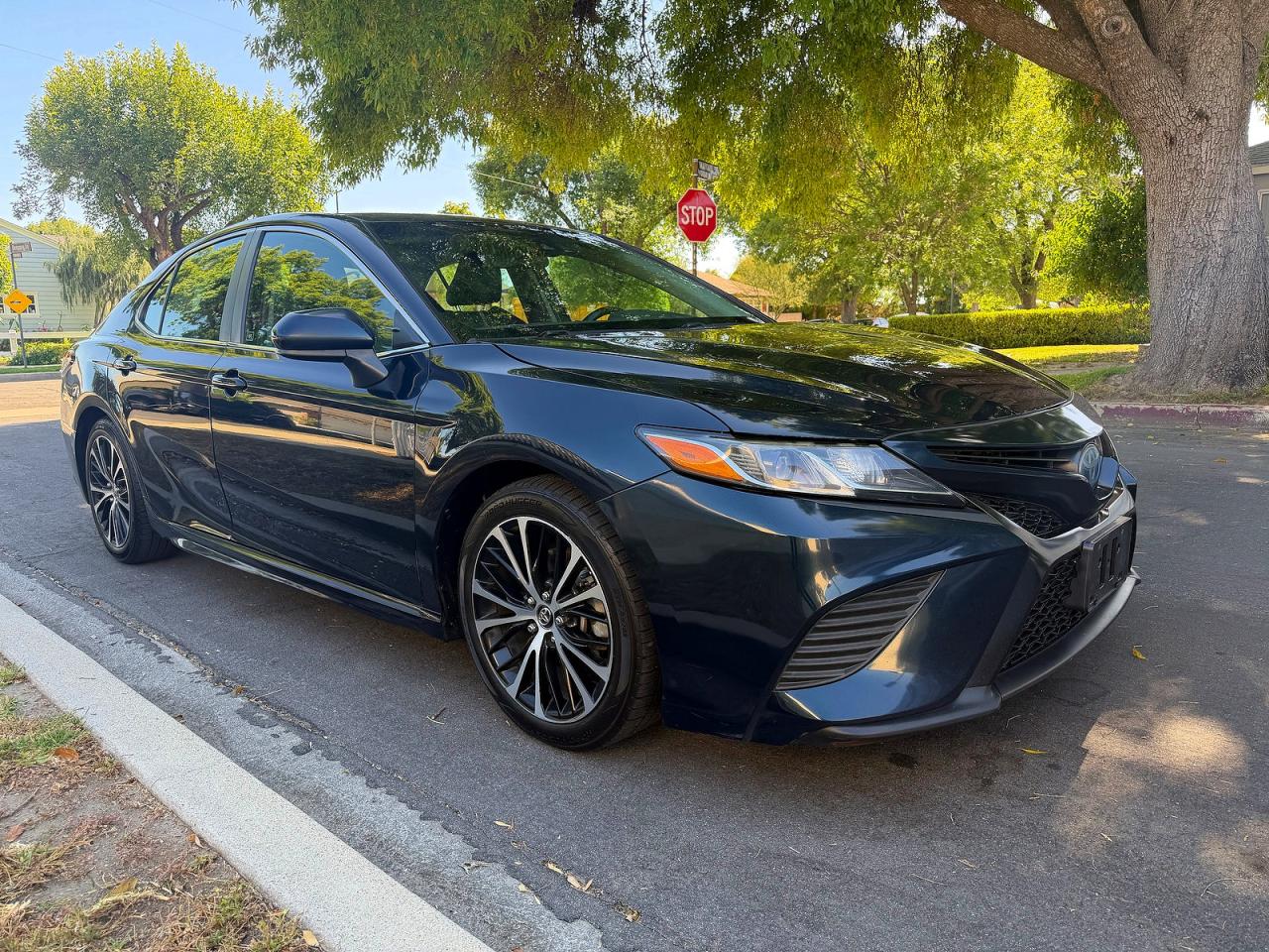 2020 Toyota Camry Hybrid Se Blue vin: 4T1G31AK3LU016262