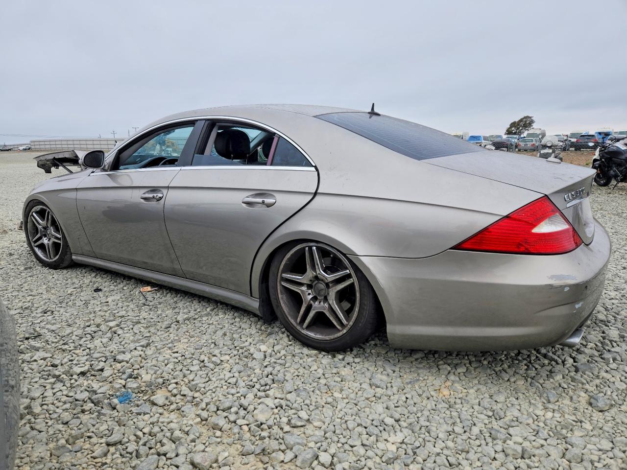 2006 Mercedes-benz Cls 500c Silver vin: WDDDJ75XX6A064830