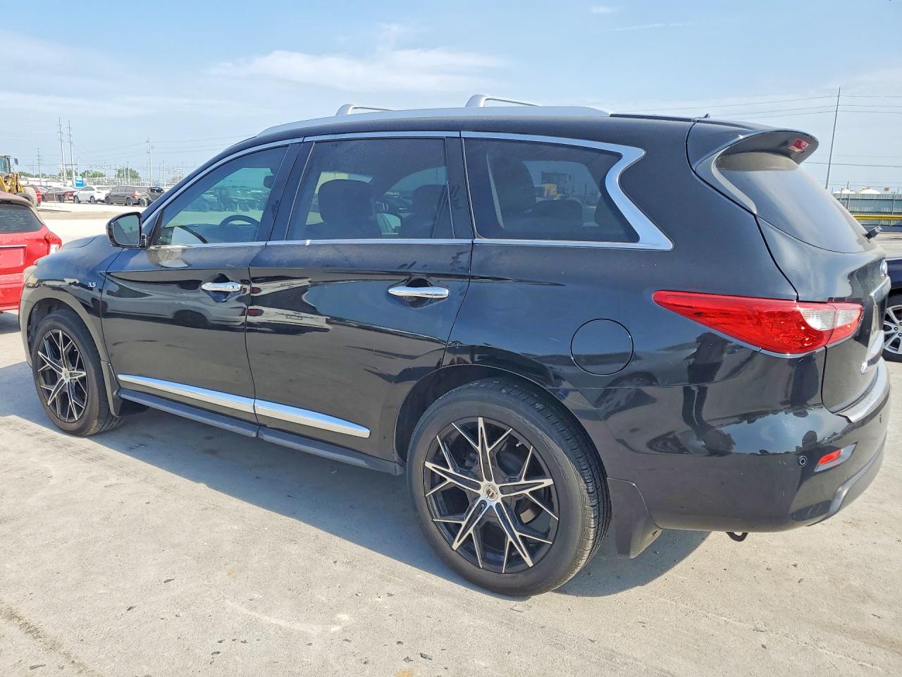 2015 Infiniti Qx60 Base Black vin: 5N1AL0MMXFC535557