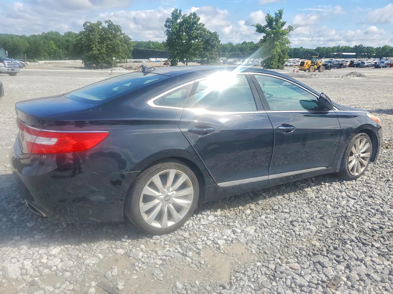 2013 Hyundai Azera Base Black vin: KMHFH4JGXDA308598
