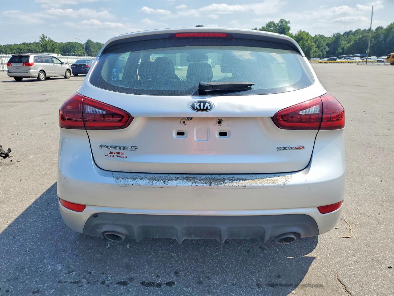 2015 Kia Forte Sx Silver vin: KNAFZ5A39F5298661