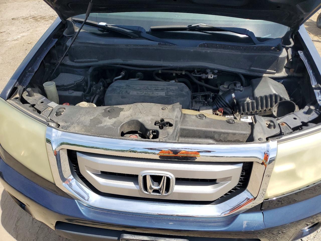 2010 Honda Pilot Exl Blue vin: 5FNYF4H66AB024274