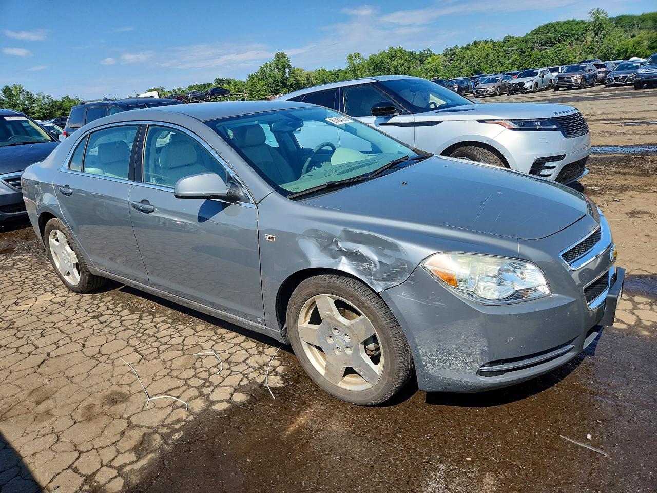 2008 Chevrolet Malibu 2lt Gray vin: 1G1ZJ577584186460
