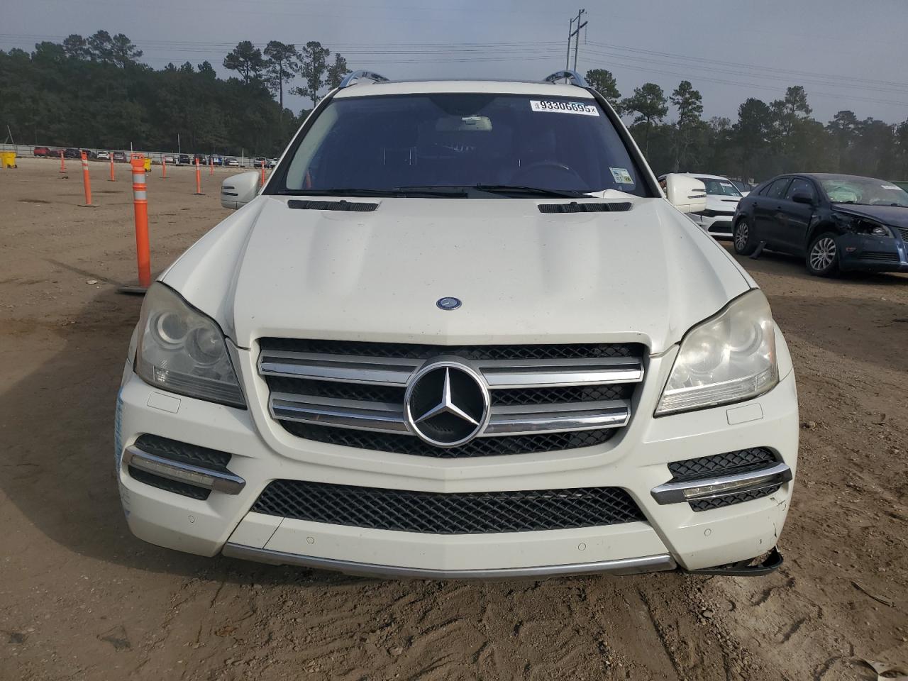 2012 Mercedes-benz Gl 450 4matic Белый vin: 4JGBF7BE0CA767267
