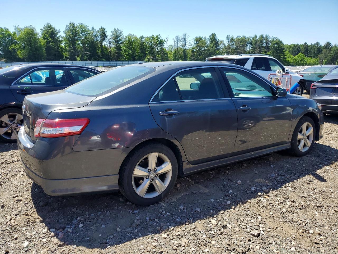 2011 Toyota Camry Se Серый vin: 4T1BF3EK9BU614071