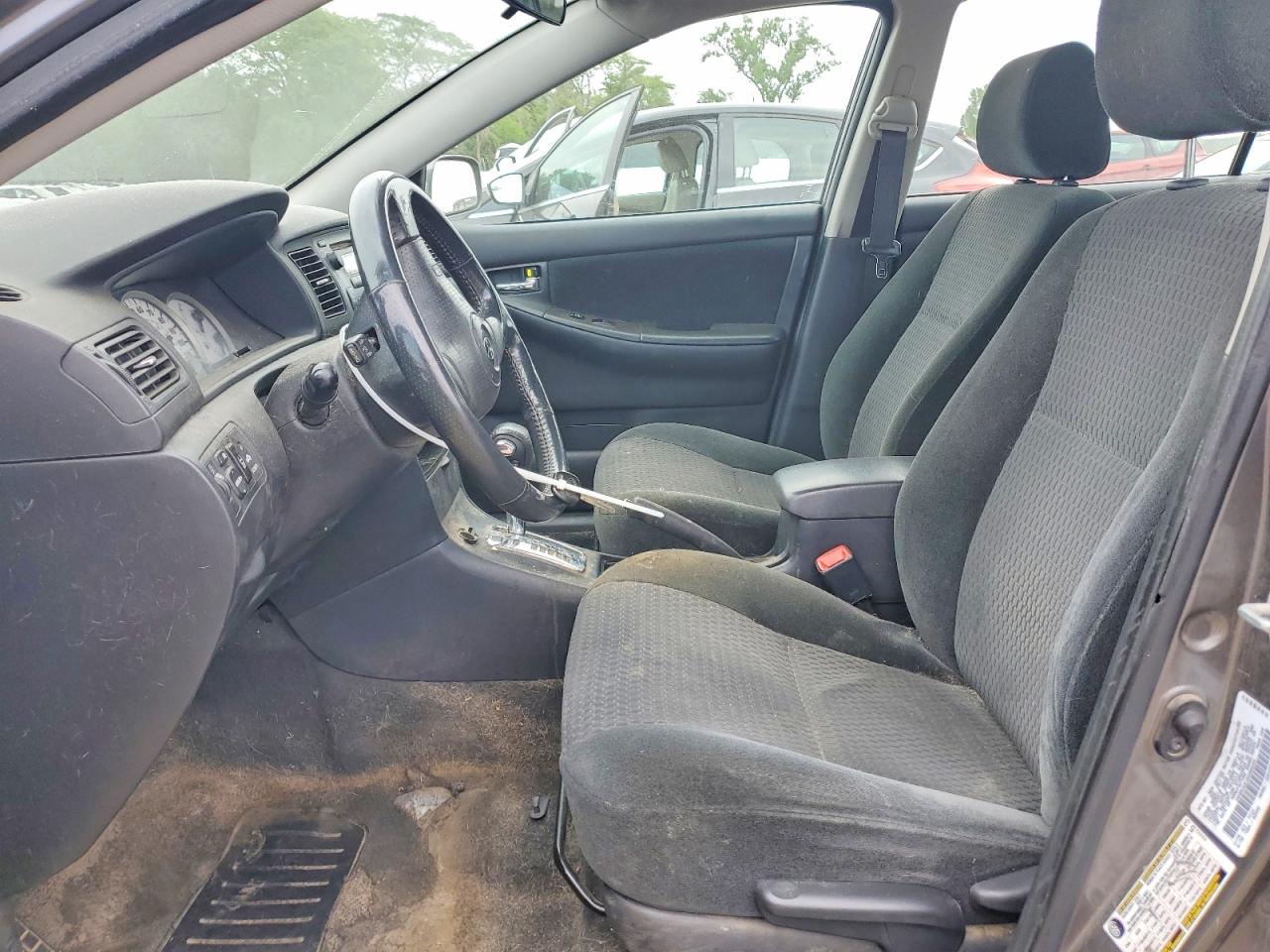 2008 Toyota Corolla S Серый vin: 1NXBR32E18Z988494