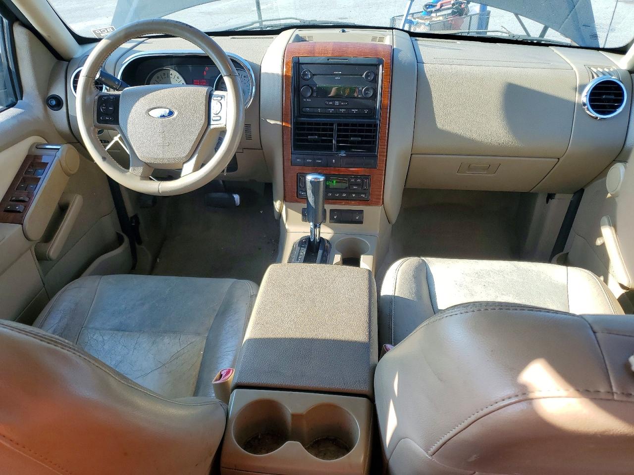 2007 Ford Explorer Eddie Bauer Black vin: 1FMEU64E87UA91455