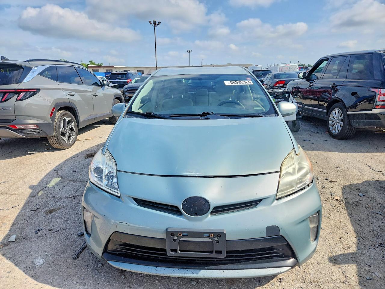 2013 Toyota Prius Two Teal vin: JTDKN3DU6D5617775