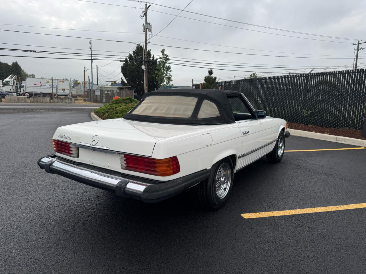 1979 Mercedes Benz 450 Sl White vin: 10704412049521
