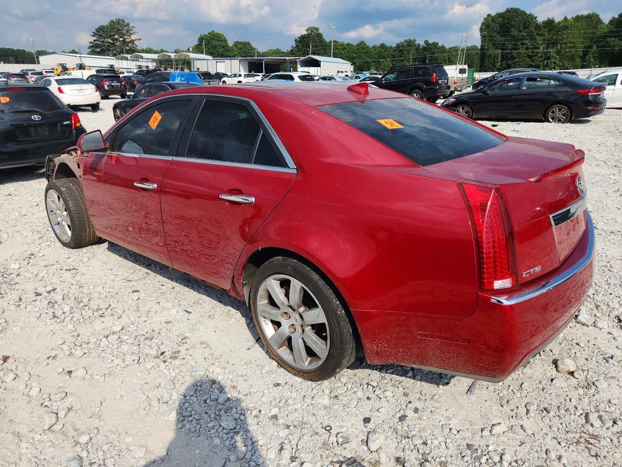 2012 Cadillac Cts Luxury Collection Red vin: 1G6DE5E52C0137663