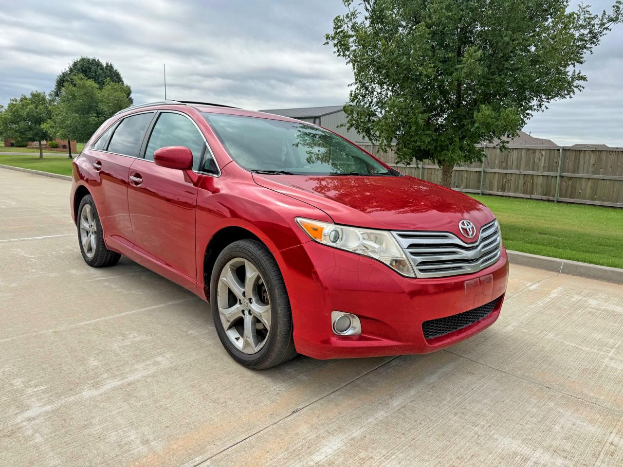 2009 Toyota Venza Awd V6 Красный vin: 4T3BK11A09U001089