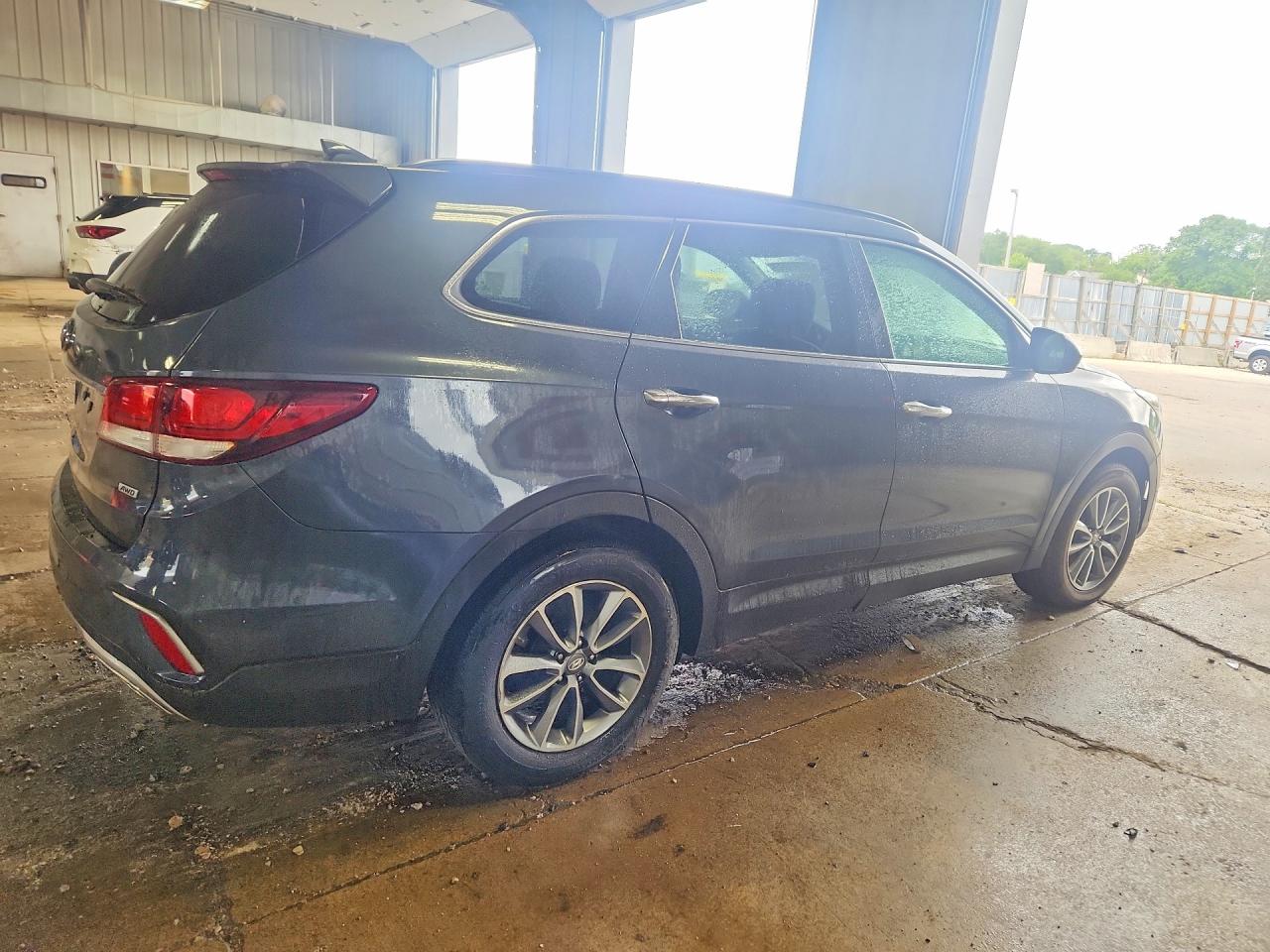 2017 Hyundai Santa Fe Se Blue vin: KM8SMDHF7HU190750