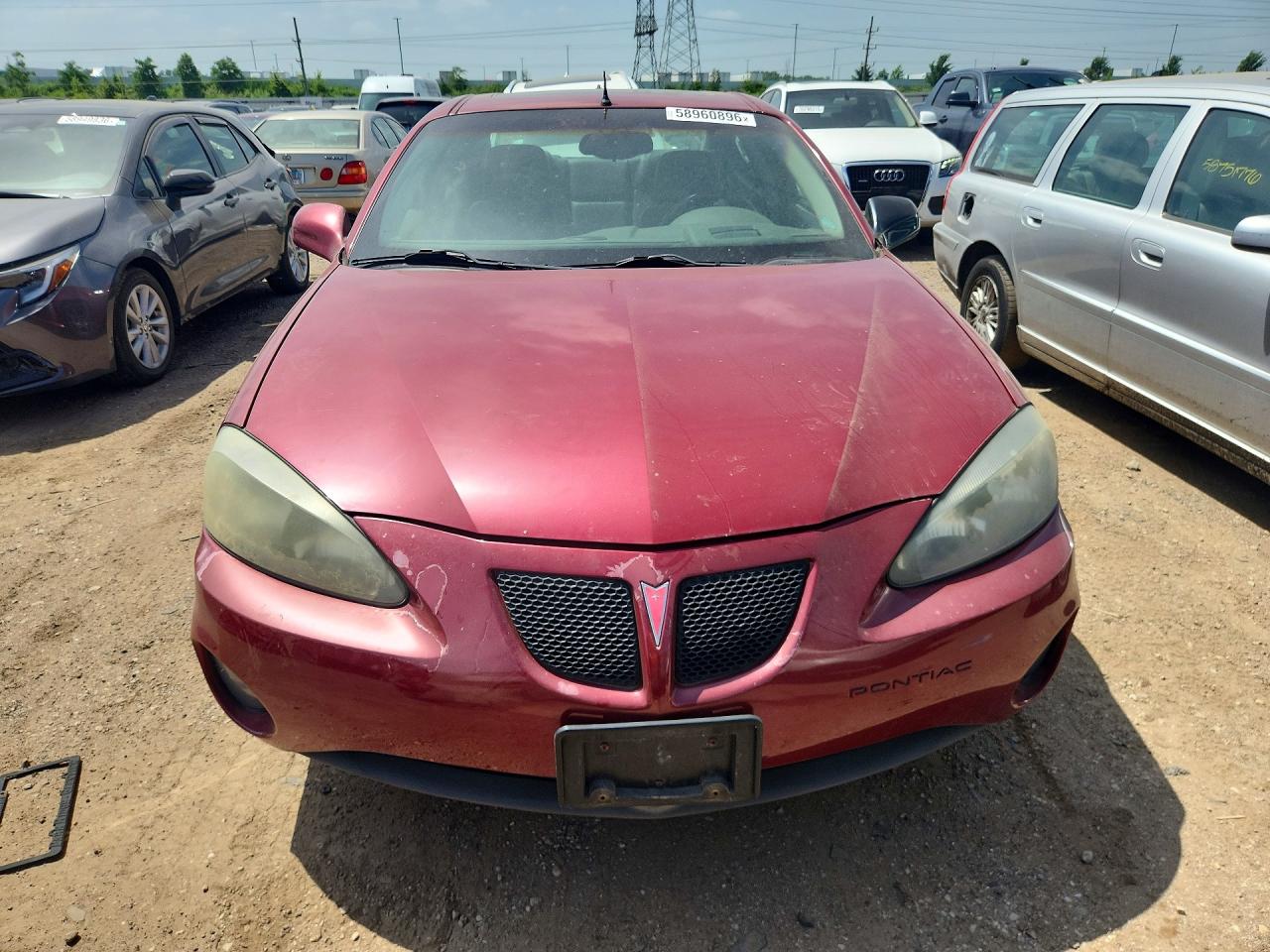 2004 Pontiac Grand Prix Gtp Maroon vin: 2G2WR524641138573