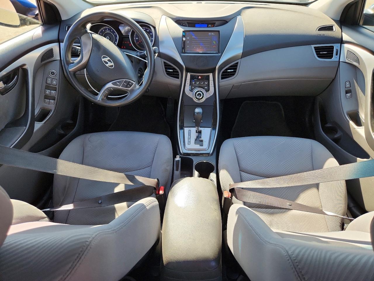 2013 Hyundai Elantra Gls Blue vin: KMHDH4AEXDU963591