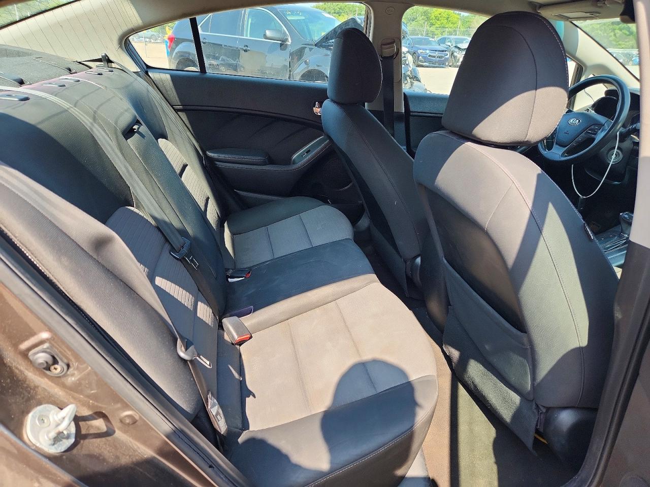 2014 Kia Forte Lx Brown vin: KNAFX4A6XE5101960