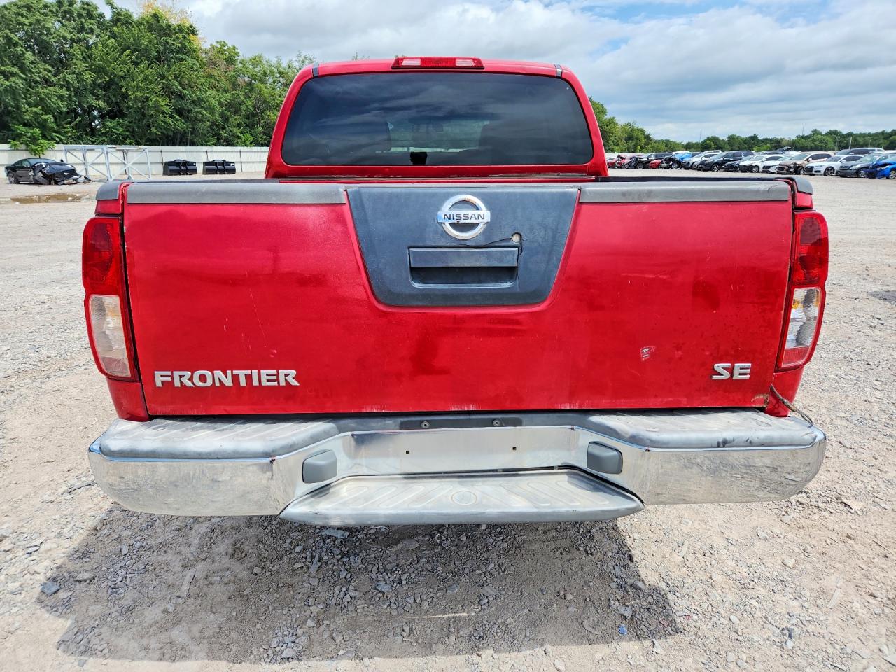 2006 Nissan Frontier Se Красный vin: 1N6AD07U16C468969