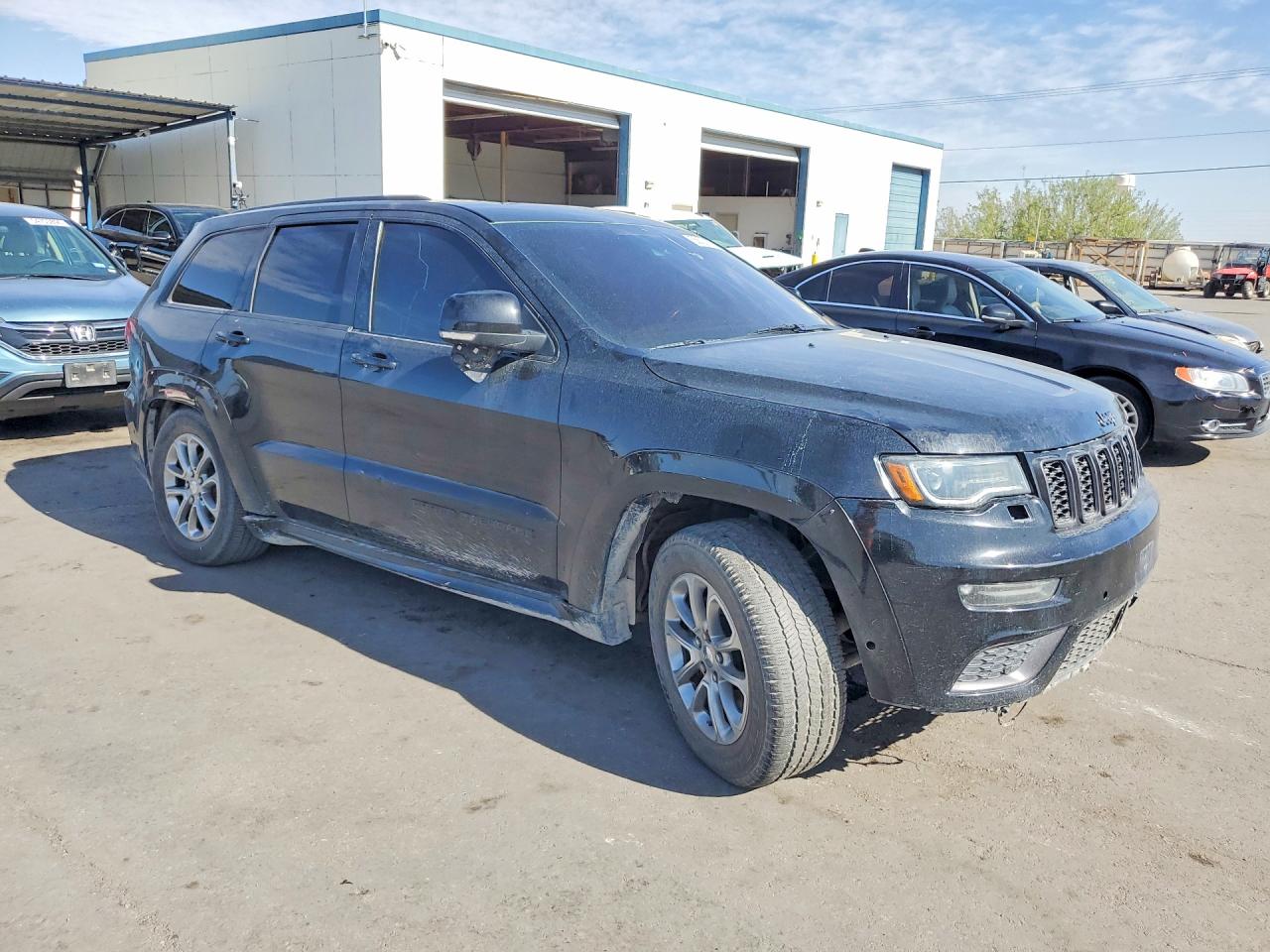 2018 Jeep Grand Cherokee Overland Черный vin: 1C4RJFCT0JC350676