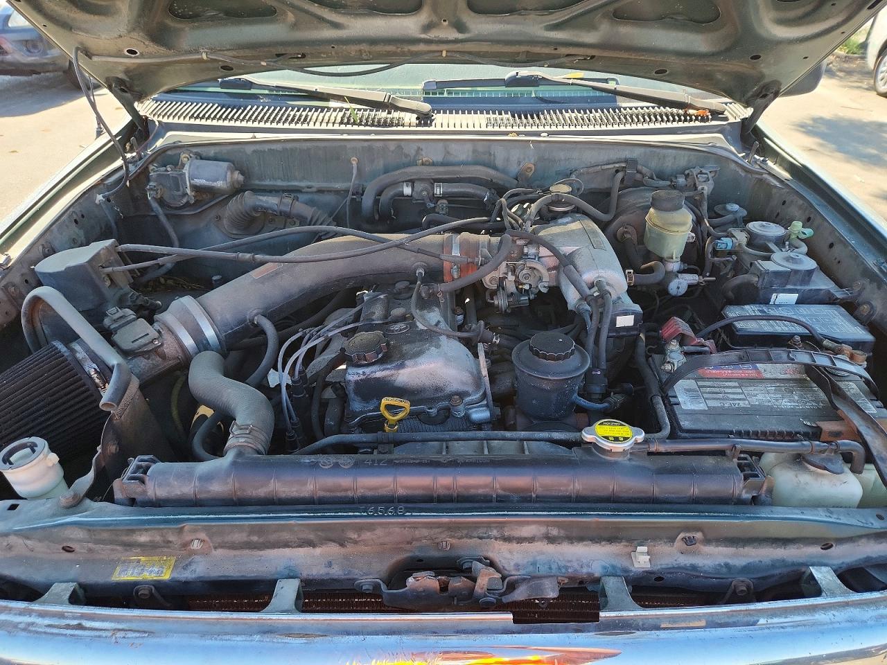 1999 Toyota Tacoma Xtracab Green vin: 4TAWM72N6XZ514680