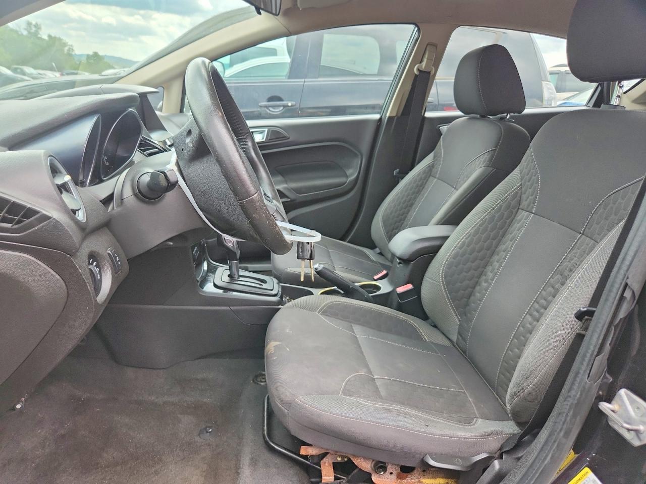 2014 Ford Fiesta Se Black vin: 3FADP4EJ1EM168293