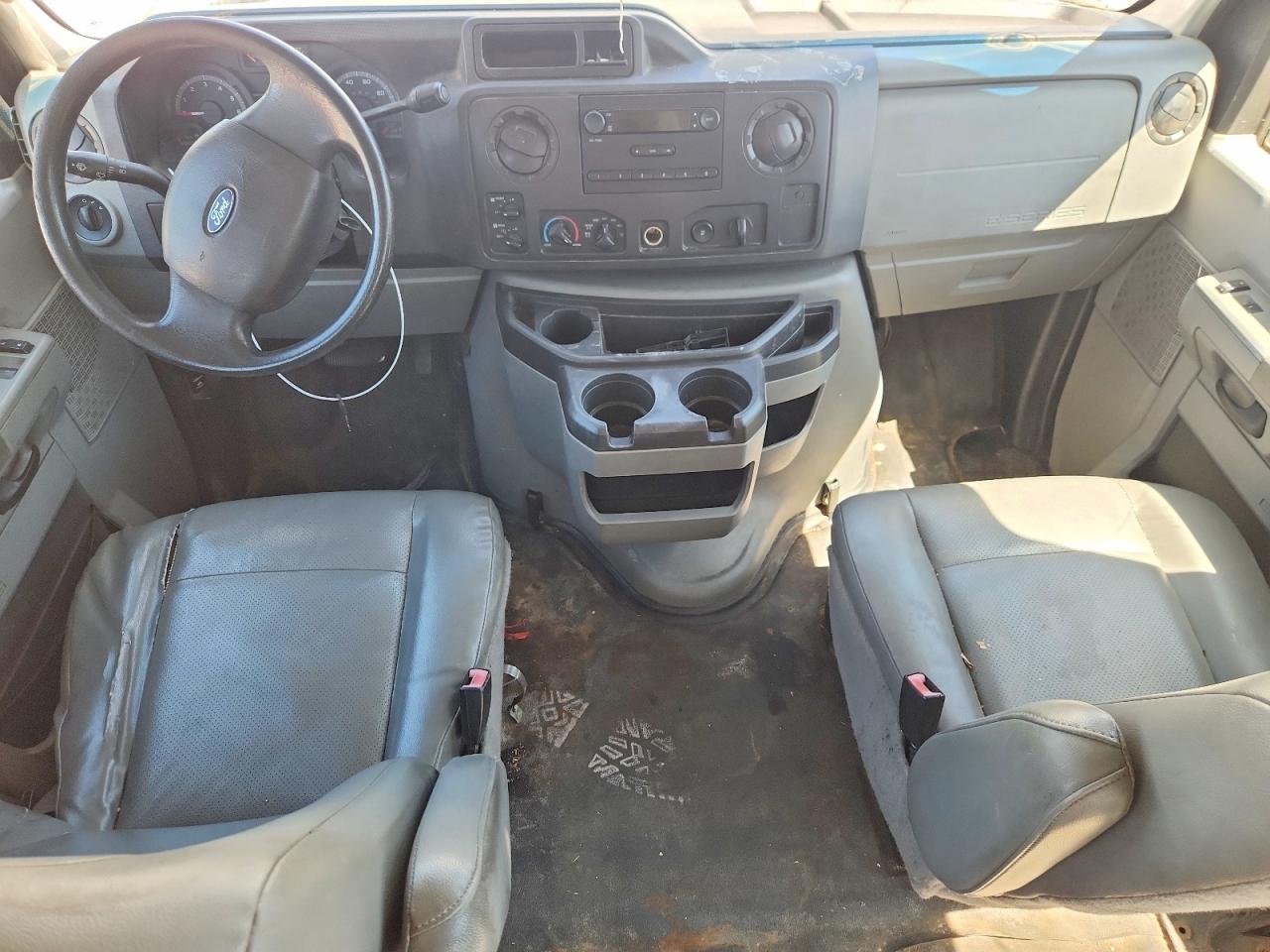 2011 Ford Econoline E150 Wagon White vin: 1FMNE1BW0BDA64531