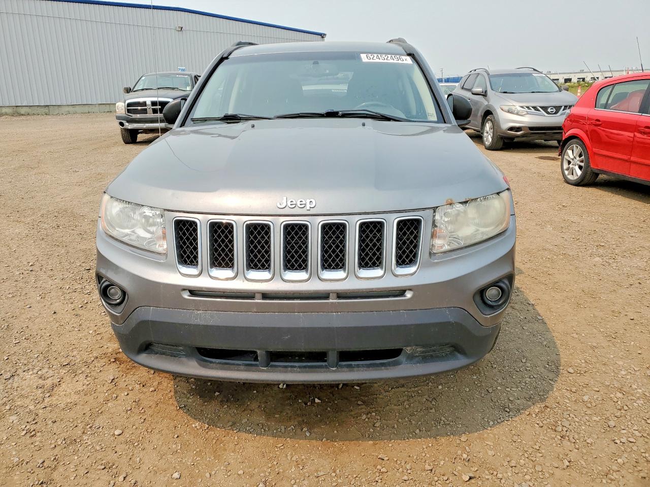 2012 Jeep Compass Gray vin: 1C4NJDABXCD523064