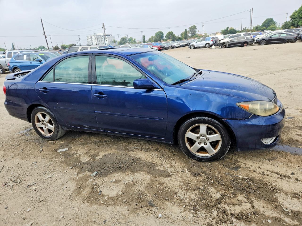 2006 Toyota Camry Se Blue vin: 4T1BE32K46U142634