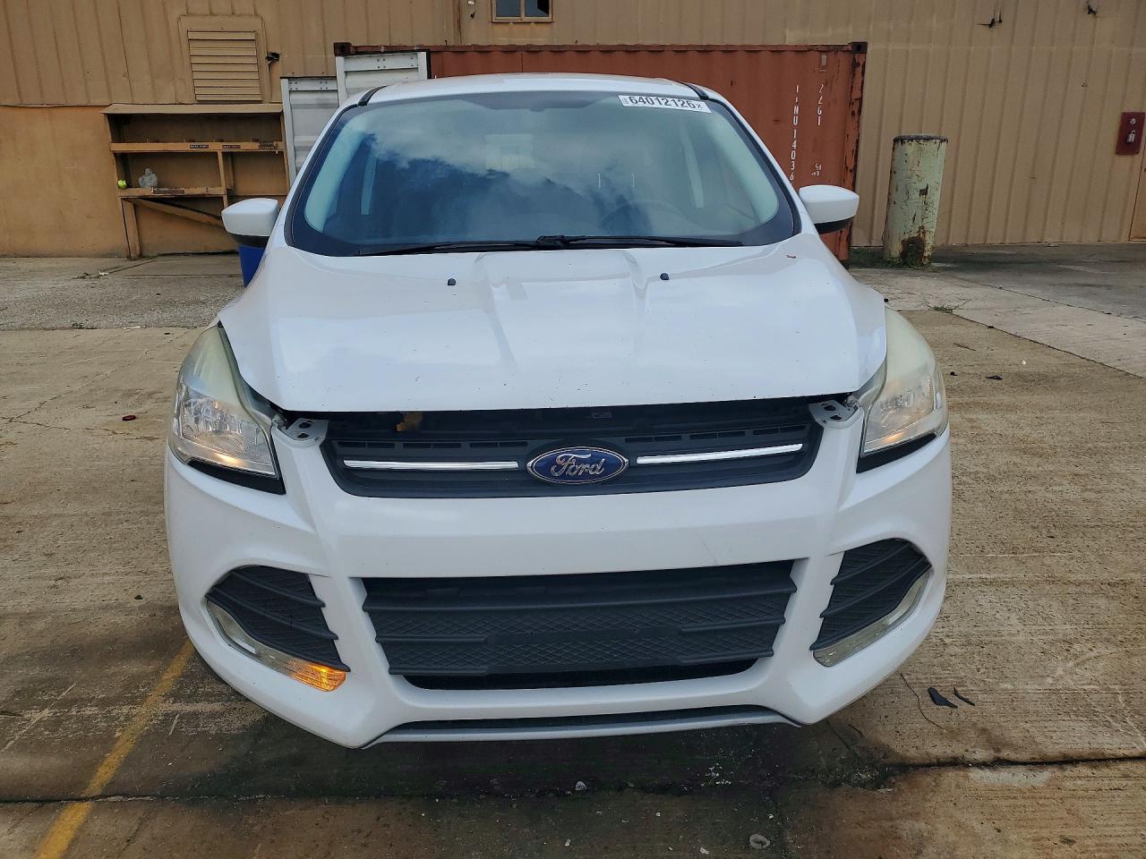 2014 Ford Escape Se Белый vin: 1FMCU9GX1EUC23796