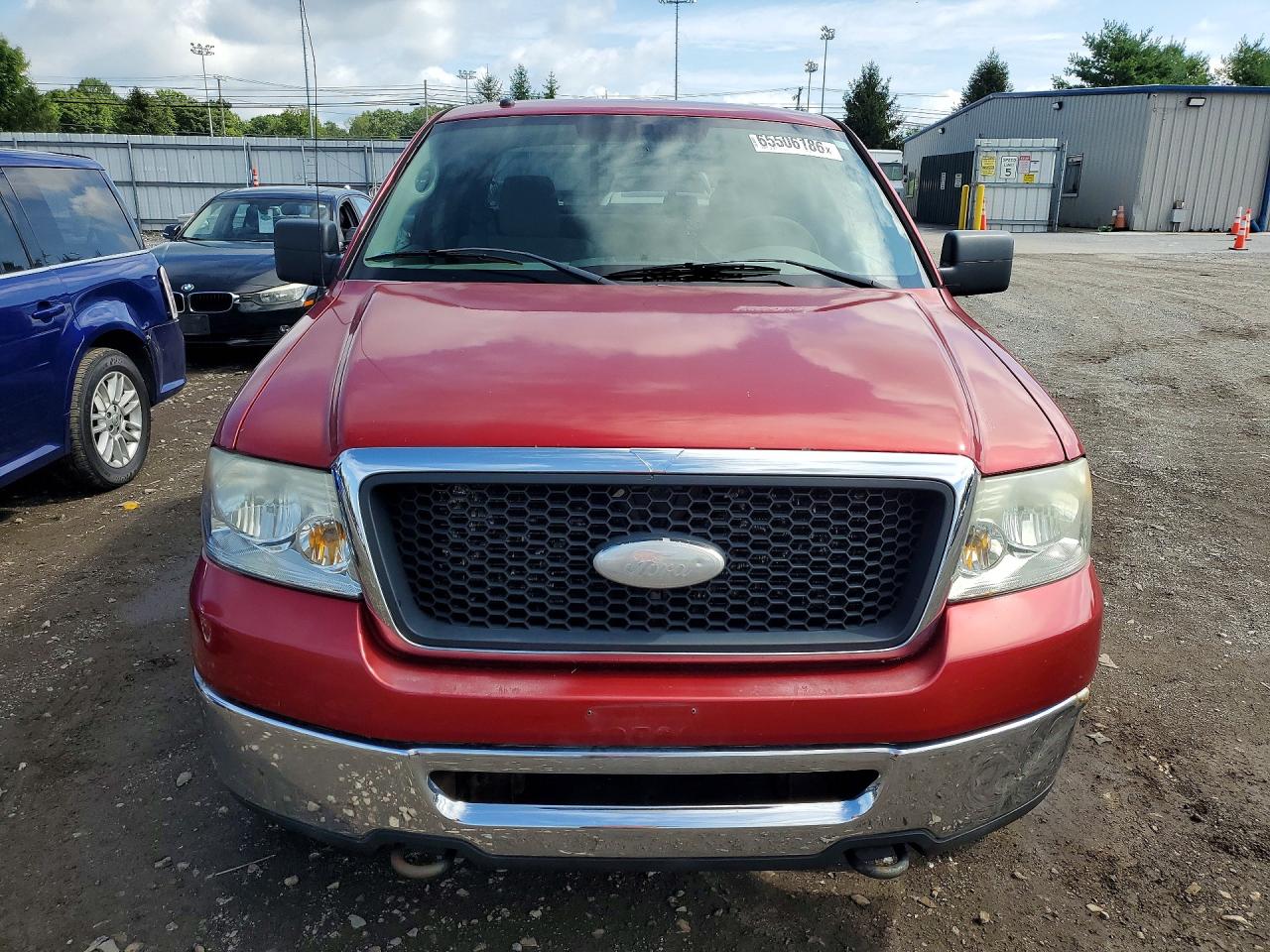 2008 Ford F150 Red vin: 1FTPX14518FC19757