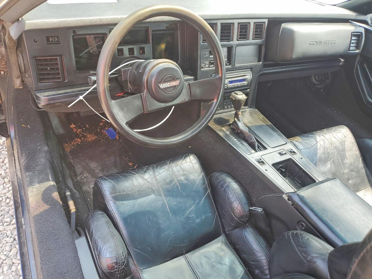 1989 Chevrolet Corvette Blue vin: 1G1YY2184K5100077