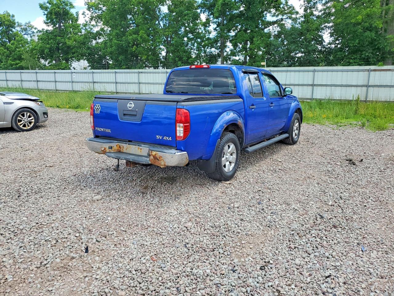 2012 Nissan Frontier S Blue vin: 1N6AD0EV2CC417570