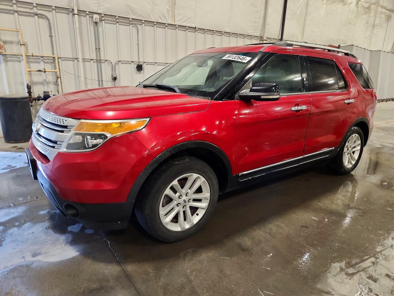 2012 Ford Explorer Xlt Red vin: 1FMHK8D87CGA32768