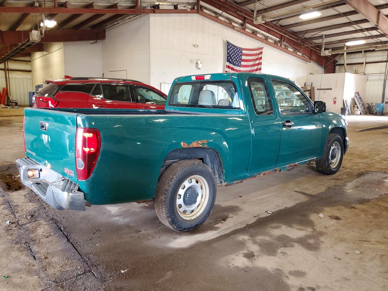 2012 Gmc Canyon Green vin: 1GTE5LFE9C8133891